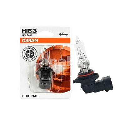 Автолампа HB3 12V 60W OSRAM 9005-01B P20d