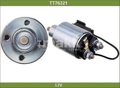 Втягивающее реле стартера Sonata 3.0, Mazda 323 TT76321 Tesla Technics