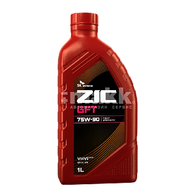 Масло трансмиссионное ZIC G-F TOP (GFT) 75W90 синтетическое 1л