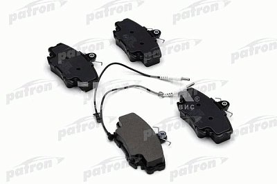 Колодки тормозные дисковые передние PBP845 PATRON