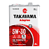 Масло моторное TAKAYAMA  5W30 синт API SP/CF, ACEA  A5/B5 4л