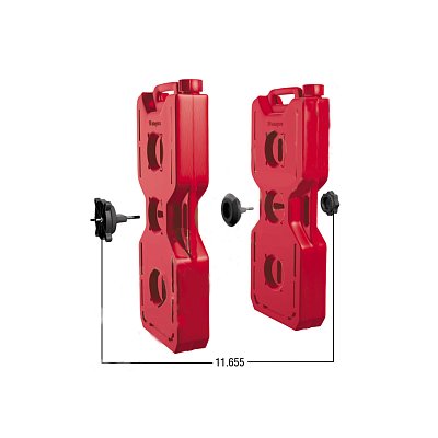 Крепление промежуточное для экспедиционной канистры Экстрим черная