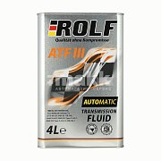 Масло трансмиссионное ROLF ATF III 4л