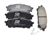 Колодки тормозные дисковые задние BP27801 SB NAGAMOCHI