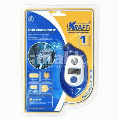 Манометр 7 Атм Kraft цифровой КТ 830004