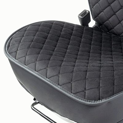 Накидки на сиденье Car Performance передние 2 шт алькантара черные 5шт/уп CUS-2012 BK/BK