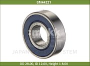 Подшипник универсальный 12*28*8 SM44221 Saemoto