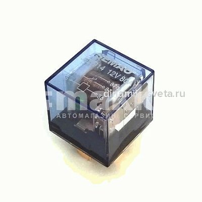 Реле силовое 5 контактов 12V 80A DC-R1205 DEON универсальное с диодом