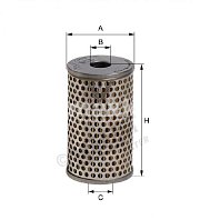 Фильтр гидравлический Hengst E10H02 (H 601/4) DAF, Iveco, MAN, Volvo, Renault, MB ГУР