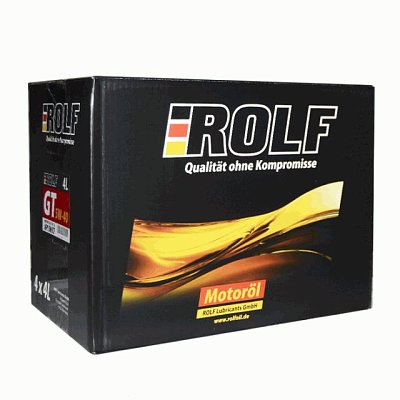 Масло моторное ROLF GT 5W40 синтетическое 4л