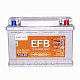 Аккумуляторная батарея 75 Ач Титан EFB о/п  27,6*17,5*19,0