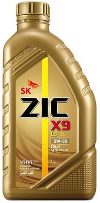 Масло моторное ZIC X9 LS 5W30 синтетическое 1л