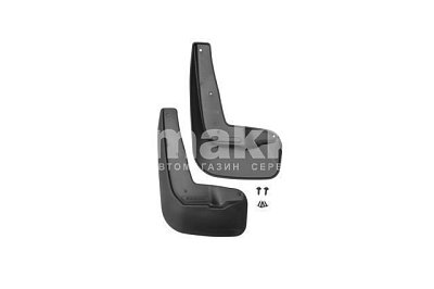 Брызговики черные модель TOYOTA Camry 2014+ сед. передние (к-т 2 шт) Novline NLF.48.60.F10