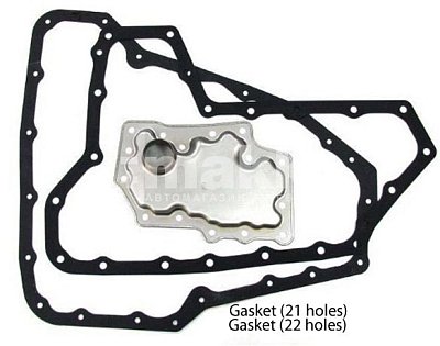 Фильтр АКПП Вариатор RE0F09A JF010E Nissan VQ35DE MURANO TEANA JT22002KGS (ком-кт с прокладкой АКПП)