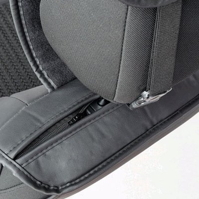 Накидки на сиденье Car Performance передние 2 шт экокожа черные CUS-2072 BK/BK