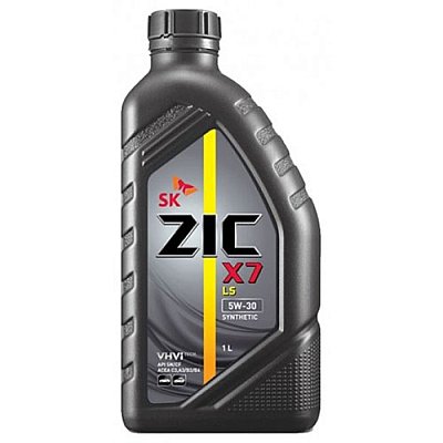 Масло моторное ZIC X7 LS 5W30 синтетическое 1л