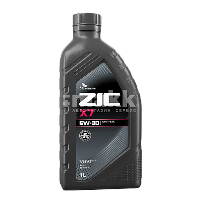 Масло моторное ZIC X7 5W30 синтетическое 1л