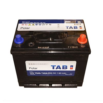 Аккумуляторная батарея 75 Ач Tab Polar S (85D26L) о/п Азия (246875) 25,9×17,5×22,1