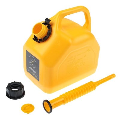 Канистра  5л пластик KESSLER с гибким шлангом внутри А1-02-01 Премиум