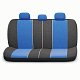 Чехлы Comfort COMBO велюр,11пр.6молн.чёрн./синий р-р М 5шт/уп CMB-1105 BK/BL (M)