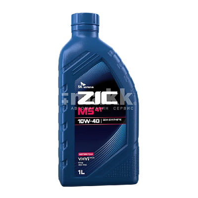 Масло моторное ZIC M5 4T 10W40 п/синт. API SL 1л