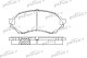 Колодки тормозные дисковые передние PBP1455 PATRON