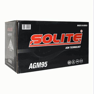 Аккумуляторная батарея 95 Ач Solite AGM о/п 35,1*17,4*19,0