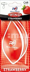 Ароматизатор подвесной Air freshener REAL FRESH WIND (Strawberry/Клубника)