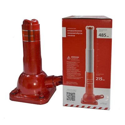 Домкрат  2т подъем 215-485 мм винтовой механич бут. Autoprofi (6шт/уп) DVB-20 Hi																				