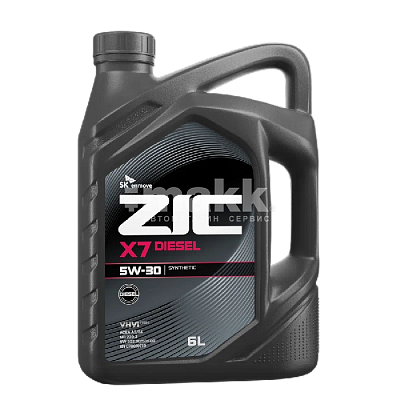 Масло моторное ZIC X7 Diesel 5W30 синтетическое  6л