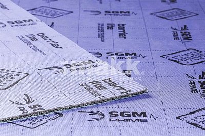 Теплозвукоизолятор толщина 6 мм легкий комб многослойный разм: 50х80 см