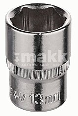 Головка торцевая стандартная шестигранная 1/4" 13 мм Кraft 700651