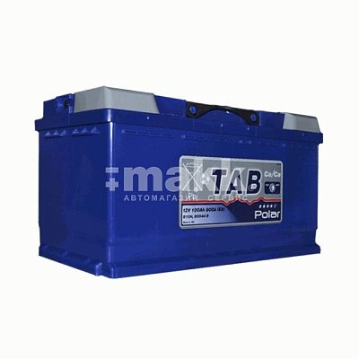 Аккумуляторная батарея 100 Ач Tab Polar Blue о/п (121100)  35,3*17,5*19