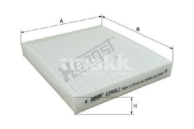 Фильтр салонный Hengst E2945LI (CU 1919, AC108E) Toyota Camry, Avensis, Land Cruiser; Lexus