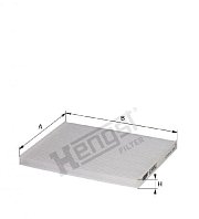 Фильтр салонный Hengst E2995LI (CU 24 004)  ix35; Kia Sportage