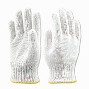 Перчатки х/б белые 55гр. ЛЮКС р-р 9