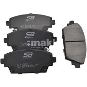 Колодки тормозные дисковые передние HONDA Fit GD3 , Civic EG,EJ,EK Domani BP28106 SB NAGAMOCHI