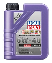 Масло моторное LIQUI MOLY Diesel Synthoil 5W40 синт. API CF ACEA A3/B4 1л