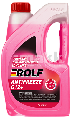 Антифриз ROLF  (-40) G12+ Red 5л (красный)