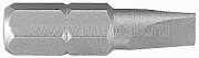 Вставка (бита) торцевая 1/4", Slotted, 4х0.5 мм, L = 25 мм King Tony 102504S1