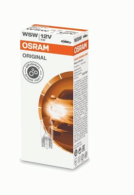 Автолампа W5W 12V OSRAM 2825  W2.1*9.5d