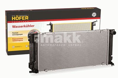 Радиатор охлаждения ГАЗель NEXT (Cummins)  паяный HF 708 446 Hofer