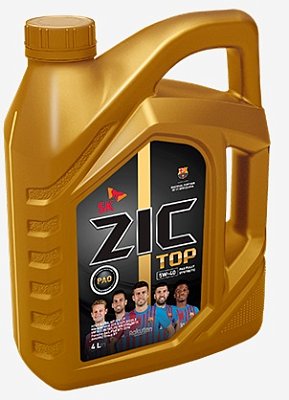Масло моторное ZIC TOP 5W40  синтетическое 4л
