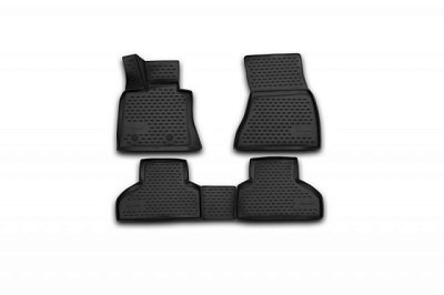Коврики салона Novline модель BMW X5 2013+ черный 3D (к-т 4 шт) NLC.3D.05.38.210k