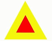 Знак Тихоходное транспортное средство (300*311) треуг (уп 1шт) A-STICKER