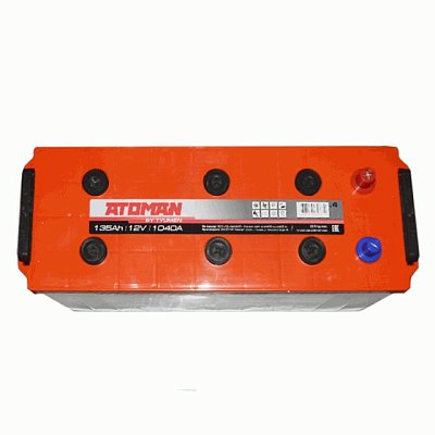 Аккумуляторная батарея 135 Ач ATOMAN п/п  51,5*19,0*22,5