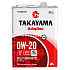 Масло моторное TAKAYAMA Adaptec 0W20 синт. API SP ILSAC GF-6A  4л металл 