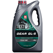 Масло трансмиссионное ЛУКОЙЛ GEAR ТМ-5 SAE (75W90) п/с 4л   
