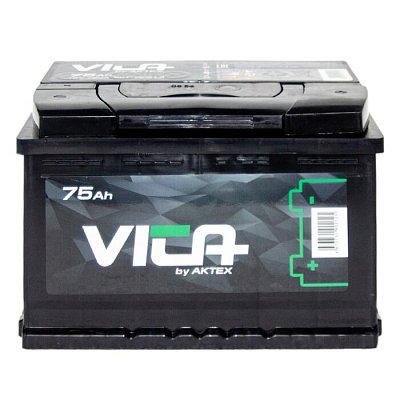 Аккумуляторная батарея  75 Ач Vita о/п  27,8*17,5*19,0