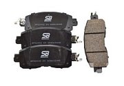 Колодки тормозные передние дисковые BP22002 SB NAGAMOCHI